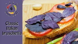 Bruschetta recipe  Italian cuisine from Cook4yourselfcom [upl. by Akinna]