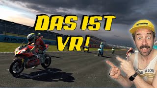 Mit 300 KMH Ballern VRider SBK  Meta quest 3 [upl. by Akemehc411]