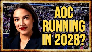 Will AOC Run For PRESIDENT in 2028  w Michael Tracey [upl. by Etsirhc757]