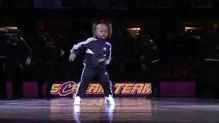 5YO Kid Tavaris Jones Dances at Basketball Game Cleveland Cavaliers [upl. by Brause]