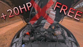 FREE DIY HP On The 2024 Mustang GT Goodbye Carbon Filters [upl. by Munson]