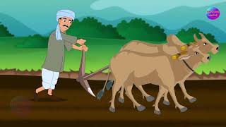 लालची किसान  LALCHI KISAN  Hindi Story  Hindi Kahaniya Moral Stories  cartoon story [upl. by Marcille365]