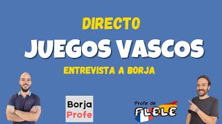 👂DIRECTO JUEGOS VASCOS SPANISH IS FUNLEARN SPANISH INTERMEDIATE Speak Spanish like a native [upl. by Wellesley]