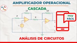 Ctos 47 Amplificador Operacional OP AMP  Cascadaserie Ej 559 Alexander  Sadiku [upl. by Knipe]