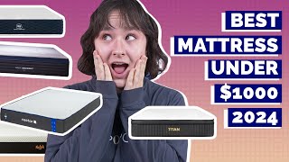 Best Mattress Under 1000  Our Top 6 Picks [upl. by Loginov329]