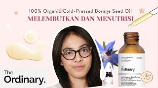 Review The Ordinary 100 Organic Cold Pressed Borage Seed Oil l Skin care [upl. by Anirehc85]