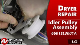 Dryer Repair  Idler Pulley issues  Factory Technician Diagnostics amp Troubleshooting [upl. by Boiney]