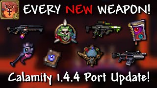 All NEW Calamity Mod Weapons quotHellish Harbourquot Update v203 [upl. by Gabby725]