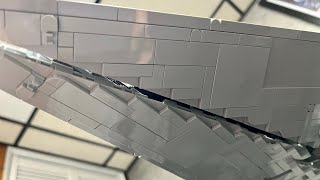 LEGO UCS STAR DESTROYER  BUT BETTER FULLY TILED PART 9 [upl. by Annaet]