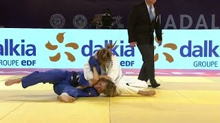 female judo choke out 21 [upl. by Leodora972]