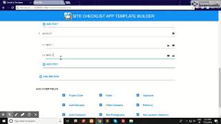 Checklist Template Builder [upl. by Player383]