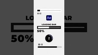 Create Loading Bar Animations in After Effects tutorial [upl. by Ihcalam925]