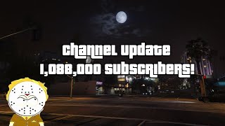 Channel Update 1088000 Subscribers [upl. by Rehpotsrihc729]