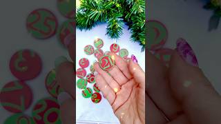 DIY Advent Calendar numbers darinascrafts adventcalendar christmasdiy advent [upl. by Aronoff]