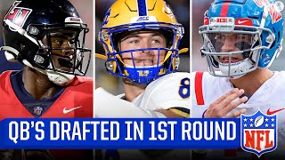 2022 PostNFL Combine Mock Draft QBs Selected In 1st Round I CBS Sports HQ [upl. by Jesus816]