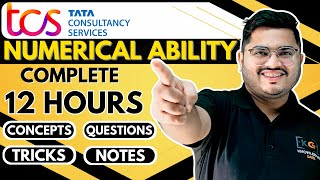 Complete TCS Numerical Ability Preparation in One Video  TCS NQT Preparation  TCS Smart Hiring [upl. by Fihsak445]