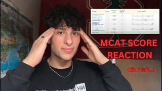 Crazy MCAT Score Reaction [upl. by Horodko]