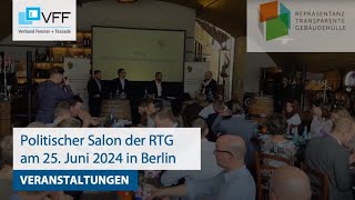 Politischer Salon der RTG am 25 Juni 2024 in Berlin [upl. by Aneertak]