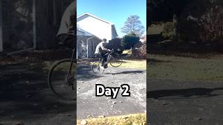 Day 2 of trying to wheelie like Mathieu van der Poel [upl. by Lillith]