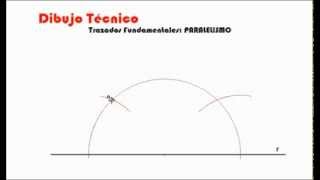 Trazados fundamentales PARALELISMO 1 [upl. by Aicnorev]