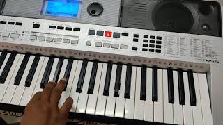 Yedabayani nee krupa song on keyboard [upl. by Ahsial90]