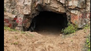 HAUNTED COLLAPSED TRAIN TUNNEL  Hidden in Mountains [upl. by Undis171]