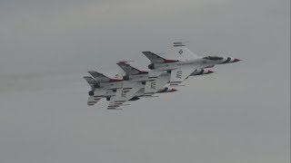 2017 Atlantic City Airshow  USAF Thunderbirds [upl. by Sitruk465]