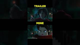 Minecraft Movie VS Minecraft Vanilla [upl. by Aruol]