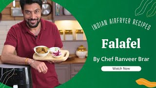 Falafel recipe  Easy falafel balls  Air Fryer Recipes  Chef RanveerBrar [upl. by Odrude293]