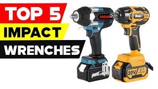 Top 5 Best Cordless Impact Wrenches for Automotive Work in 2023 [upl. by Khudari]