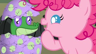 Pinkie Meets Gummy Pony Baby Comic [upl. by Enelahs]