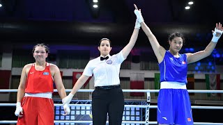 CHN Vs KAZ Semifinal Elite Women’s ASBC Asian Boxing Championship Thailand 🇹🇭 2024 boxing [upl. by Mickelson]