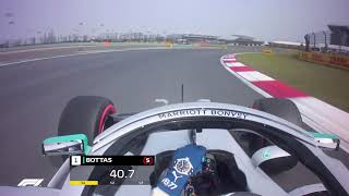 2019 Chinese Grand Prix Valtteri Bottas Pole Lap  Pirelli [upl. by Enahc]