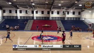 Maryknoll vs Punahou Varsity Basketball Fall League October 6 2024 [upl. by Nerine12]