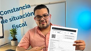 Constancia de situación fiscal SIN CONTRASEÑA y SIN FILAS 2024 [upl. by Beatrisa]