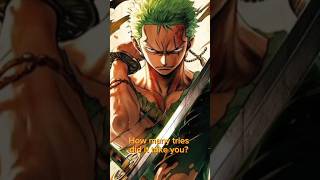 Zoro’s Greatest Moments 😱🔥shorts ytshorts anime [upl. by Sajet393]