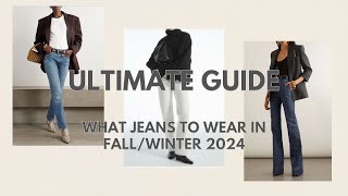 2024 Denim Trends The Jeans You Need This Season [upl. by Fredrick]