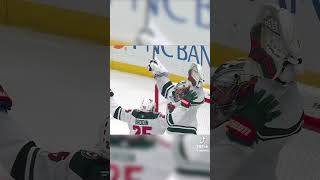 MINNESOTA Wild Goalie Scores 18th Goal Ever By Goalie Vs St Louis [upl. by Goddard493]