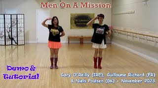 Men On A Mission  Line Dance Dance amp Teach  Regina Cheung [upl. by Inoj400]