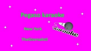 karaoke con cori New York TheGiornalisti [upl. by Audras883]