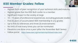 IES Townhall Sep 2024  IEEE Fellow Applications by Dr Don Tan [upl. by Davilman]