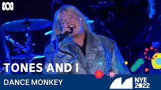 Tones and I  Dance Monkey  Sydney New Years Eve 2022  ABC TV  iview [upl. by Anwadal]