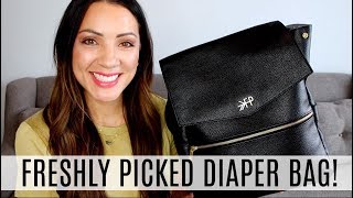 FRESHLY PICKED DIAPER BAG REVIEW  MOMMY OF 5 [upl. by Orford]