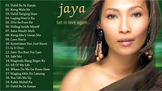 Jaya Tagalog Love Songs Jaya Best Songs Nonstop Collection Jaya Full Album 2020 [upl. by Kurtzman899]