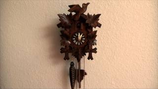 Vintage Authentic Black Forest Cuckoo Clock  West Germany [upl. by Shellie]