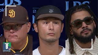 Mike Shildt Yu Darvish and Fernando Tatis Jr TALK Padres CRUSHING Dodgers 102 in the NLDS [upl. by Burnie]