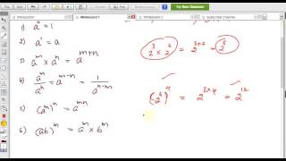 Exponents and Radicals Formulas [upl. by Googins]