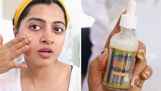 Garnier Vitamin C Serum  Review amp How to Use  Green Science [upl. by Eads]