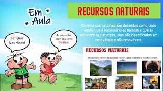 Recursos Naturais [upl. by Eniamreg]