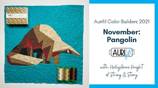 2021 Aurifil Color Builders Pangolin [upl. by Kial216]